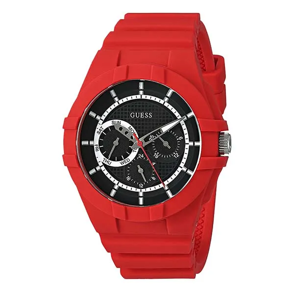 Đồng Hồ Unisex Guess U0942L4 Màu Đỏ - Đồng hồ - Vua Hàng Hiệu