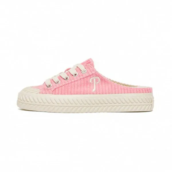 Giày Hở Gót MLB PlayBall Corduroy Mule Pink 3AMUUD116-10PKS Màu Hồng Size 230 - Giày - Vua Hàng Hiệu