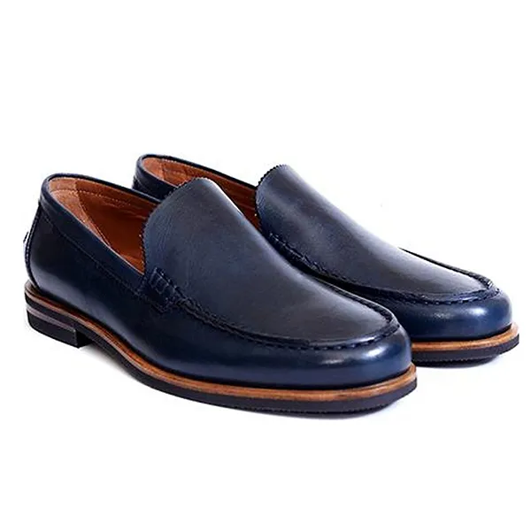 Giày Lười Nam Germano Bellesi 1115 - 01 Màu Xanh Navy