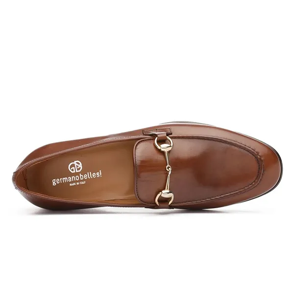 Giày Lười Nam Germano Bellesi 1303 Màu Nâu Size 39 - Giày - Vua Hàng Hiệu
