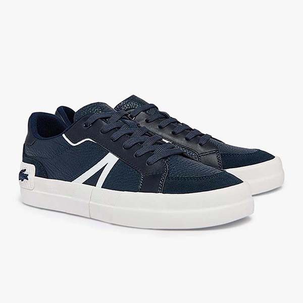 Giày Sneakers Lacoste L004 0722 Màu Xanh Trắng Size 40.5 - 1