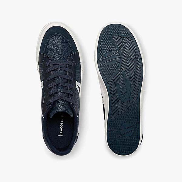 Giày Sneakers Lacoste L004 0722 Màu Xanh Trắng Size 40.5 - 3