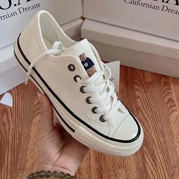 Giày Sneakers WHOAU WHPGC2121A Màu Trắng - Giày - Vua Hàng Hiệu
