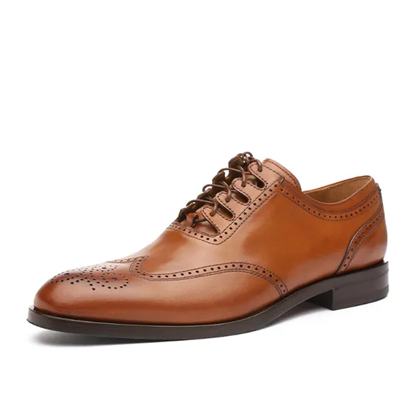 Giày Tây Nam Germano Bellesi 1088 Màu Nâu