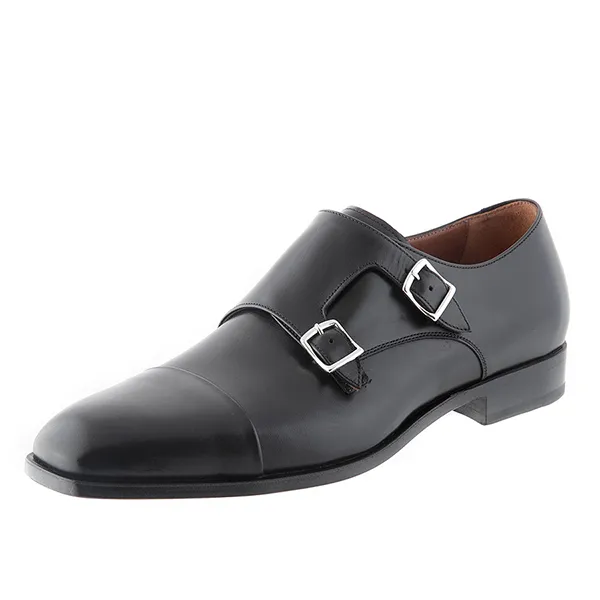 Giày Tây Nam Germano Bellesi 1315 Màu Đen