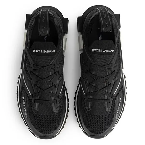 Giày Thể Thao Dolce & Gabbana D&G Sorrento Sneakers CS1822 AW476 Màu Đen Size 40