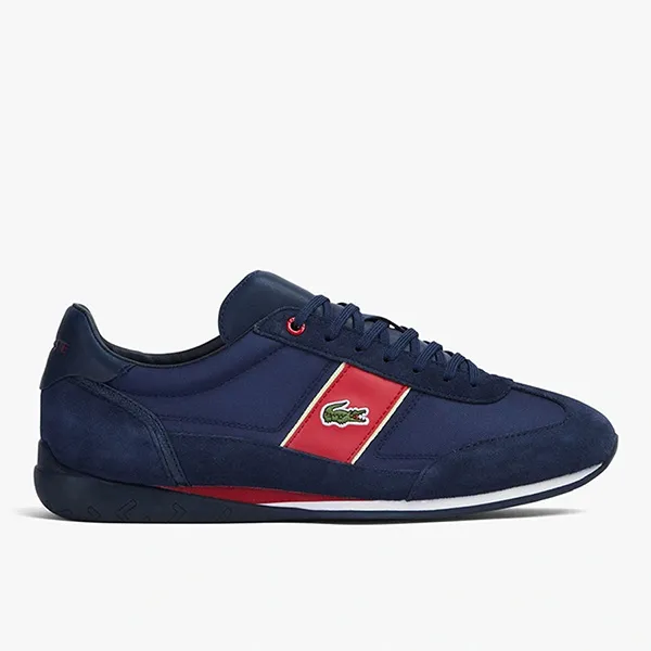 Giày Thể Thao Lacoste Angular Textile And Leather 222 Màu Xanh Navy Size 42 - Giày - Vua Hàng Hiệu