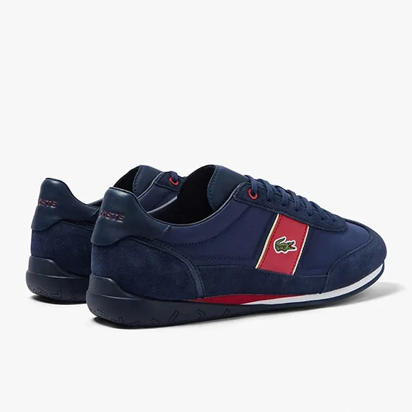 Giày Thể Thao Lacoste Angular Textile And Leather 222 Màu Xanh Navy Size 42 - Giày - Vua Hàng Hiệu