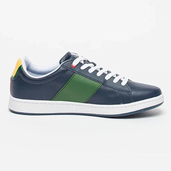 Giày Thể Thao Lacoste Carnaby Evo 0722 Màu Xanh Navy Size 42