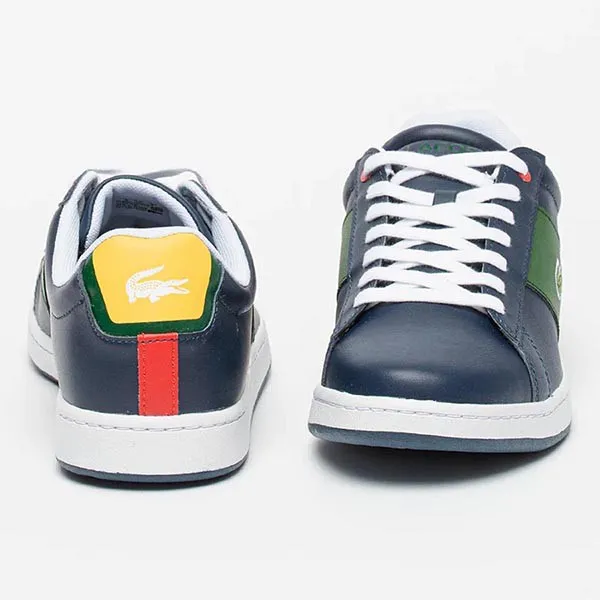 Giày Thể Thao Lacoste Carnaby Evo 0722 Màu Xanh Navy Size 42