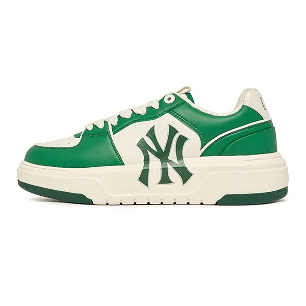 Giày Thể Thao MLB Liner Basic New York Yankees 3ASXCLB3N-50GNS Màu Xanh Green Size 260 - Giày - Vua Hàng Hiệu