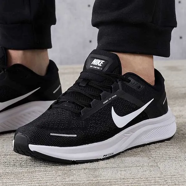 Giày Thể Thao Nam Nike Air Zoom Structure 23 ‘Black White’ CZ6720-001 Màu Đen Trắng Size 42