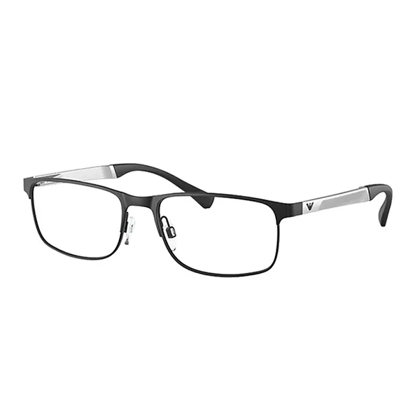 Gọng Kính Nam Emporio Armani 0EA1112 309456.C Màu Bạc Đen