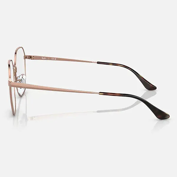 Gọng Kính Unisex Ray-Ban 0RX6490D 294356.C Màu Vàng Hồng Copper