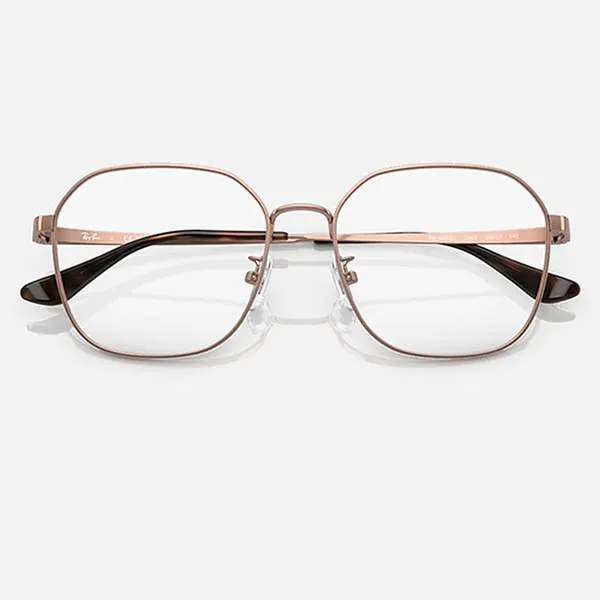 Gọng Kính Unisex Ray-Ban 0RX6490D 294356.C Màu Vàng Hồng Copper