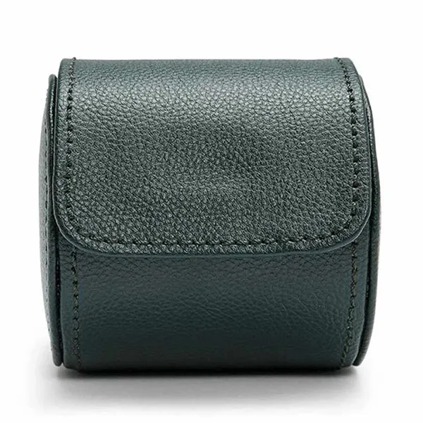 Hộp Đựng Đồng Hồ Wolf 1834 British Racing Green Single Watch Roll 529081-1 Màu Xanh Green