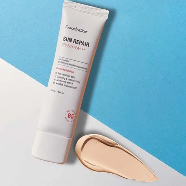 Kem Chống Nắng GoodnDoc Sun Repair SPF50/PA+++ 50ml - Kem chống nắng - Vua Hàng Hiệu