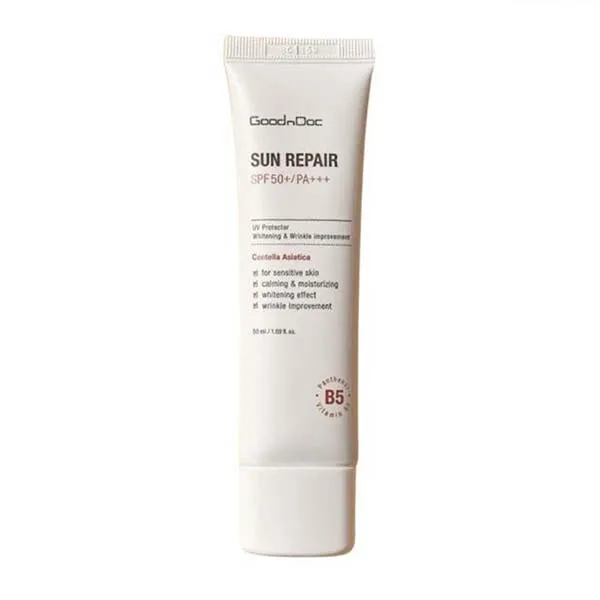 Kem Chống Nắng GoodnDoc Sun Repair SPF50/PA+++ 50ml - Kem chống nắng - Vua Hàng Hiệu