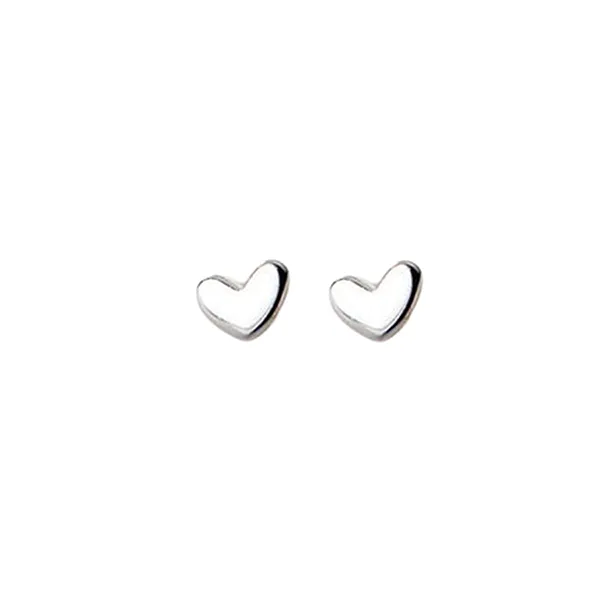 Khuyên Tai LiLi Jewelry Mini Hình Trái Tim LiLi_254993 Màu Bạc - Trang sức - Vua Hàng Hiệu