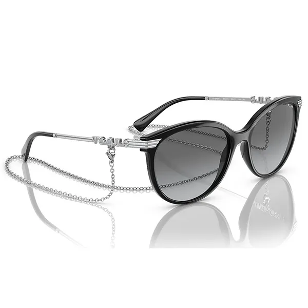 Kính Mát Nữ Vogue 0VO5460S W44/1156.CS Màu Đen Bạc