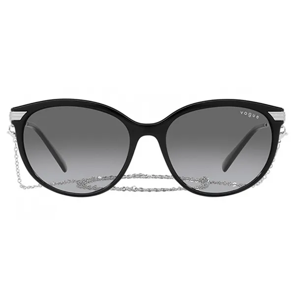Kính Mát Nữ Vogue 0VO5460S W44/1156.CS Màu Đen Bạc