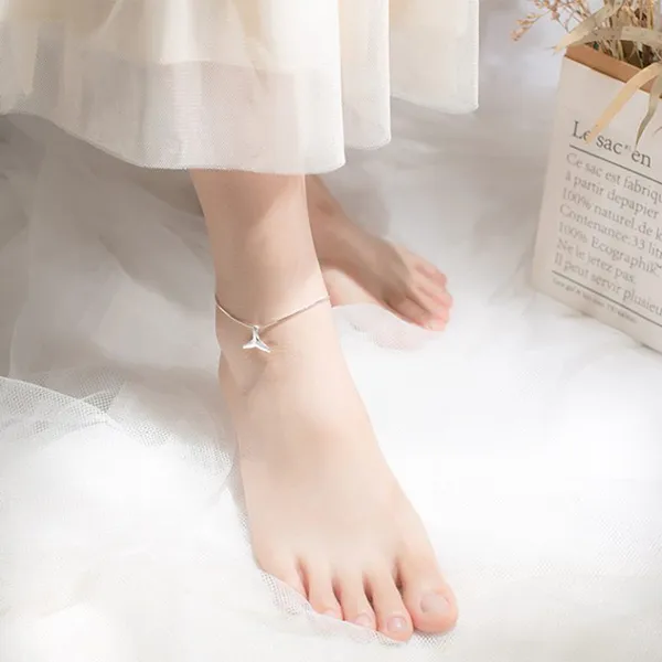 Lắc Chân LiLi Jewelry Hình Đuôi Cá Lili_966357 Màu Bạc - Trang sức - Vua Hàng Hiệu
