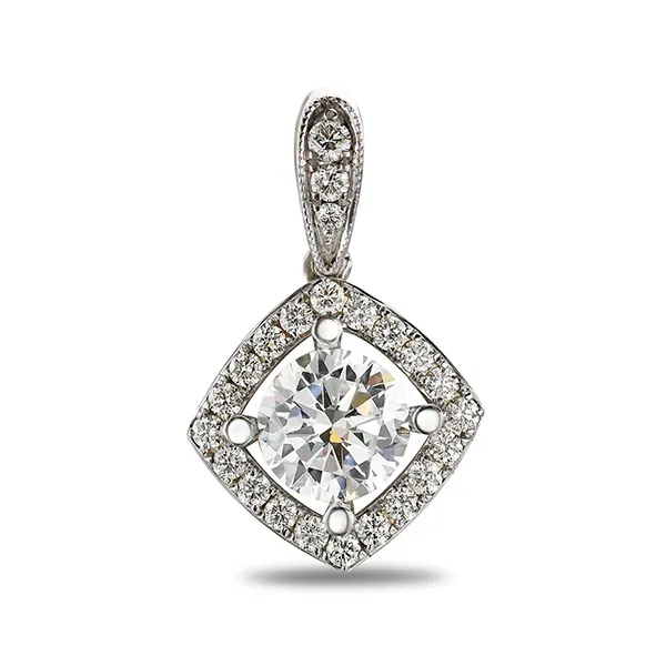 Mặt Dây Chuyền Sherlyn Diamond MS370#10 Vàng Trắng 18k Đính Kim Cương Màu Trắng - Trang sức - Vua Hàng Hiệu