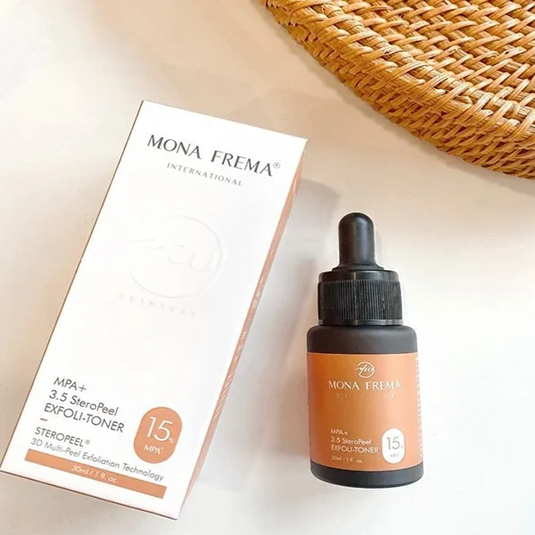 Tẩy Tế Bào Chết Mona Frema MPA + + 3.5 SteroPeel Exfoli-Toner 15% 30ml
