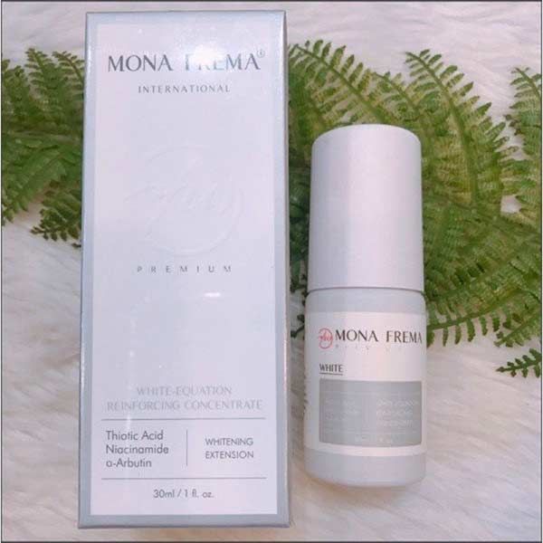 Lotion Dưỡng Trắng Da Mona Frema White-Equation Reinforcing Concentrate 30ml - 1