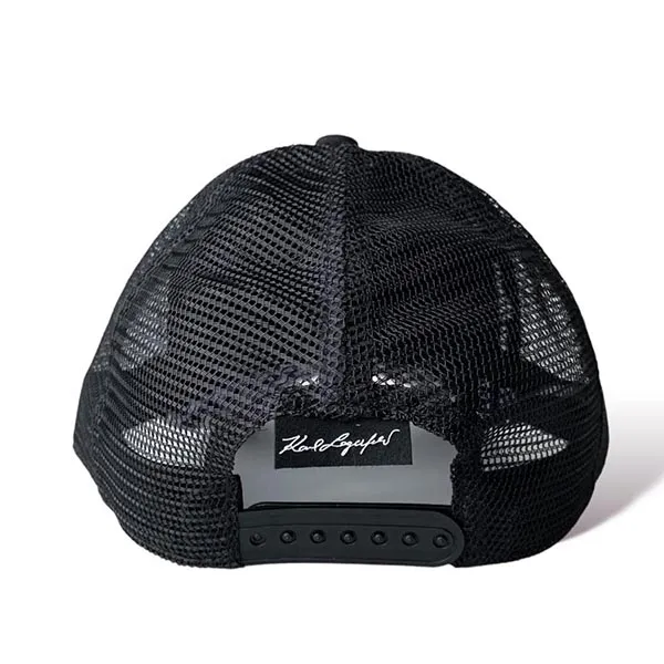 Mũ Karl Lagerfeld K/Ikonik Monogram-Print Màu Đen - Mũ nón - Vua Hàng Hiệu