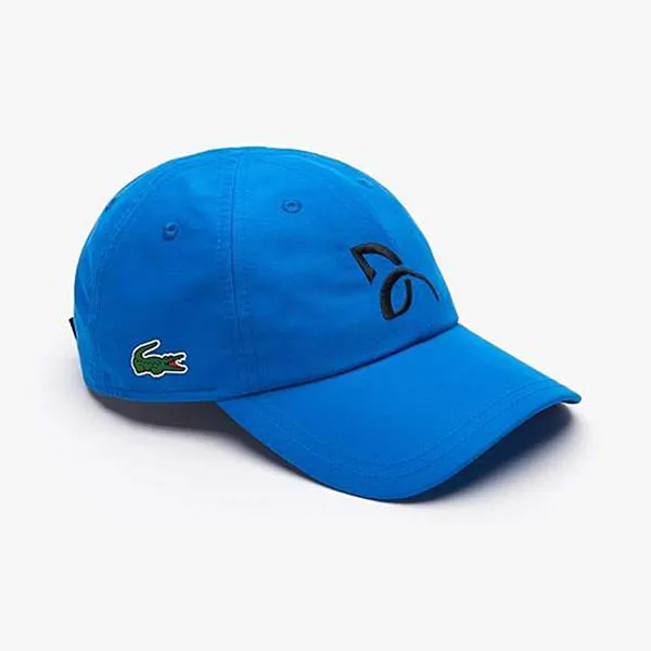Mũ Lacoste Men's Sport Tennis Microfiber Cap RK3881-L61 Màu Xanh Blue