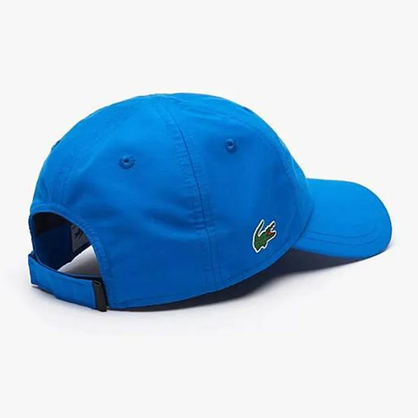 Mũ Lacoste Men's Sport Tennis Microfiber Cap RK3881-L61 Màu Xanh Blue
