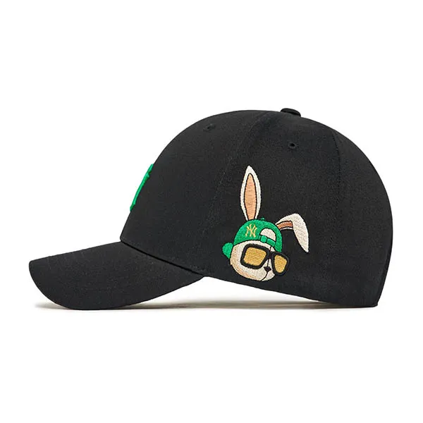 Mũ MLB New Year Rabbit Structure Ball Cap New York Yankees 3ACPR013N-50BKS Màu Đen