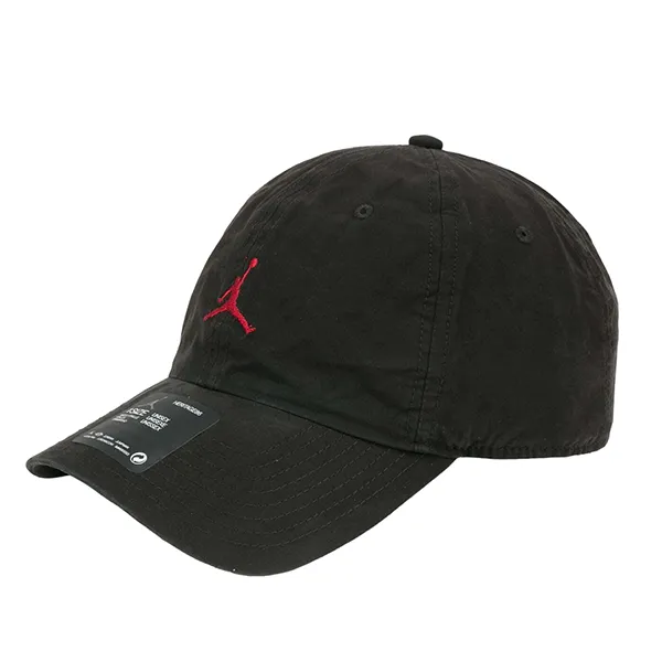 Mũ Nike DC3673-011 Men Jordan Heritage86 Jumpman Washed Cap Black/Red Màu Đen - Mũ nón - Vua Hàng Hiệu