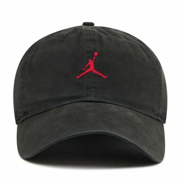 Mũ Nike DC3673-011 Men Jordan Heritage86 Jumpman Washed Cap Black/Red Màu Đen - Mũ nón - Vua Hàng Hiệu