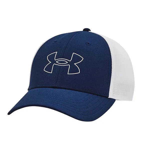 Mũ Under Armour Ua Iso-Chill Driver Mesh Adjustable Cap 1369805-408 Màu Xanh Trắng