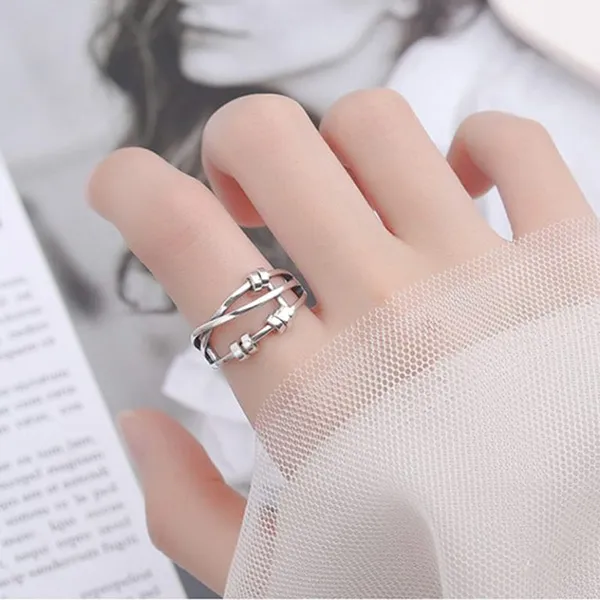 Nhẫn LiLi Jewelry Cá Tính Lili_513574 Màu Bạc