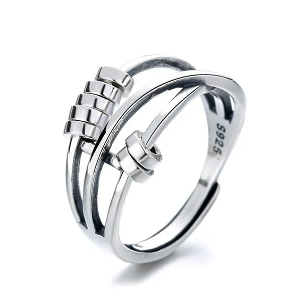 Nhẫn LiLi Jewelry Cá Tính Lili_513574 Màu Bạc