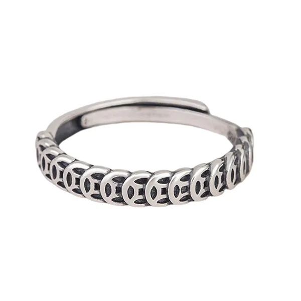 Nhẫn LiLi Jewelry Đồng Xu Kim Tiền Letitia Lili_381718 Màu Bạc - Trang sức - Vua Hàng Hiệu