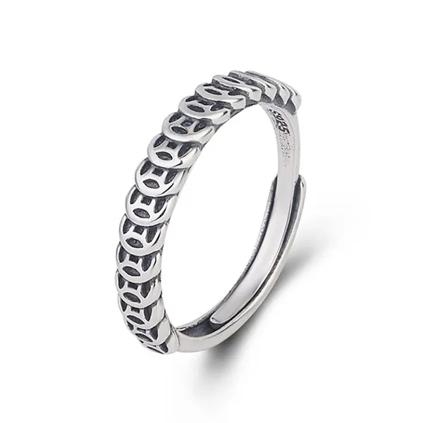 Nhẫn LiLi Jewelry Đồng Xu Kim Tiền Letitia Lili_381718 Màu Bạc - Trang sức - Vua Hàng Hiệu