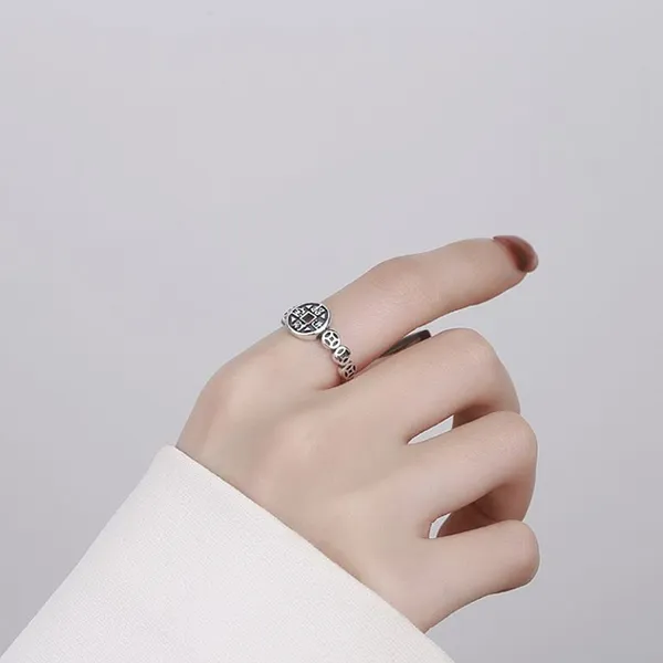 Nhẫn LiLi Jewelry Đồng Xu Kim Tiền Lili_913222 Màu Bạc - Trang sức - Vua Hàng Hiệu