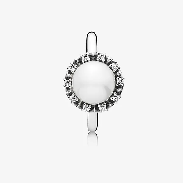 Nhẫn Pandora 190916P 925 Sterling Silver Cubic Zirconia Ring Màu Bạc Size 48
