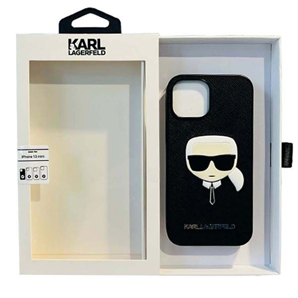 Ốp Điện Thoại Karl Lagerfeld iPhone 13 Mini Màu Đen - 3
