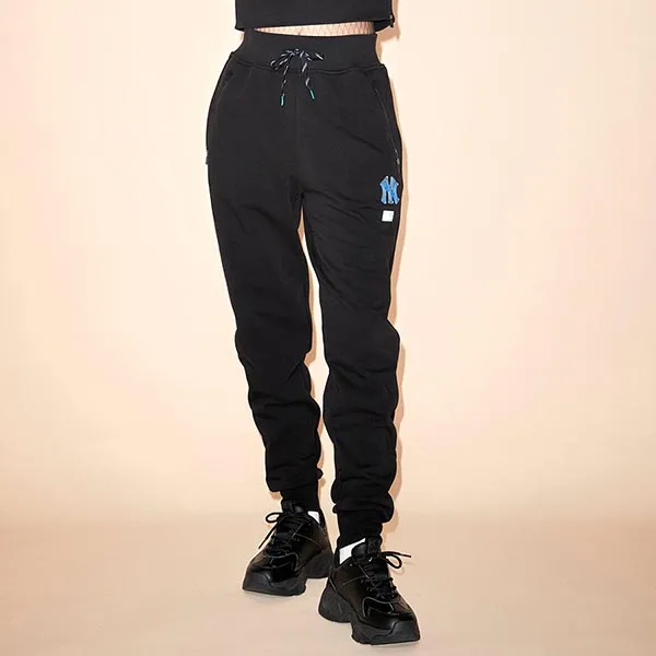 Quần Jogger MLB Athleisure New York Yankees 3FPTA0124-50BKS Màu Đen
