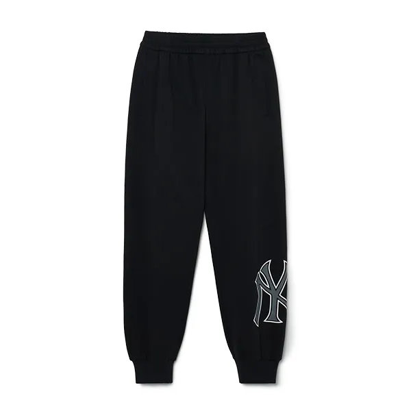 Quần Jogger MLB Basic Big Logo New York Yankees 3APTB0331-50BKS Màu Đen Size S