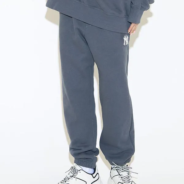 Quần Jogger MLB Basic Small Logo Raised New York Yankees 3APTB0626-50CGS Màu Xám