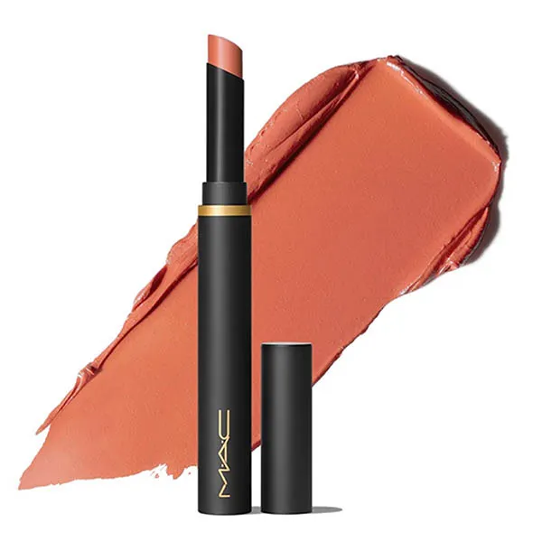 Son MAC Powder Kiss Velvet Blur Slim Stick Lipstick 882 All-Star Anise 2g Màu Hồng Đất - Son Môi - Vua Hàng Hiệu