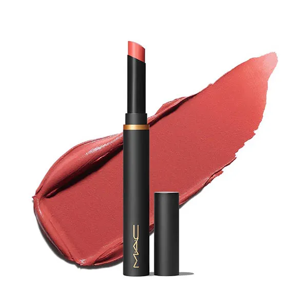 Son MAC Powder Kiss Velvet Blur Slim Stick Lipstick 894 Gingerella 2g Màu Cam Đào - Son Môi - Vua Hàng Hiệu