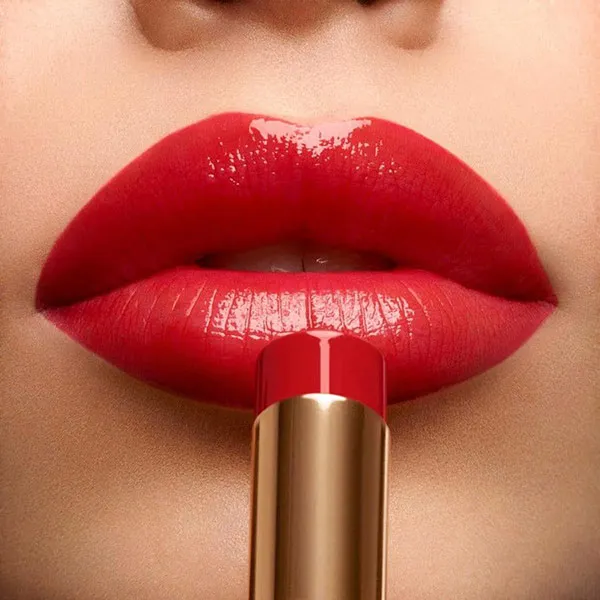 Son Yves Saint Laurent YSL Rouge Volupte Shine 127 Rouge Studio Màu Đỏ Tươi - Son Môi - Vua Hàng Hiệu