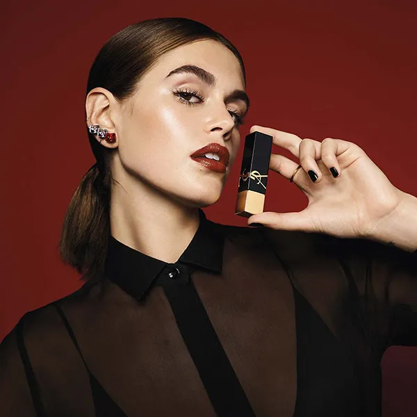 Son Yves Saint Laurent YSL The Bold 6 Reignited Amber Màu Đỏ Nâu - Son Môi - Vua Hàng Hiệu